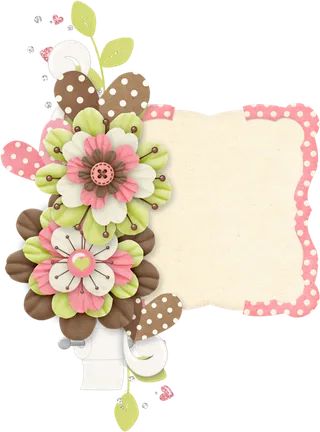 布艺素材花朵卡通谷雨