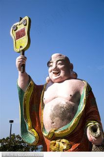 香港浅水湾财神像