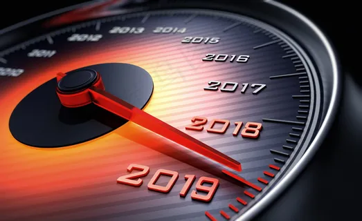 2019时钟刻度创意设计 2019时钟刻度创意设计