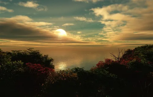 日出日落摄影晨曦美图素材