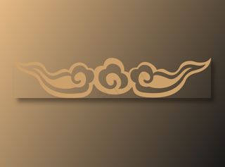 中式传统祥云中国风古典水纹吉祥图案免抠