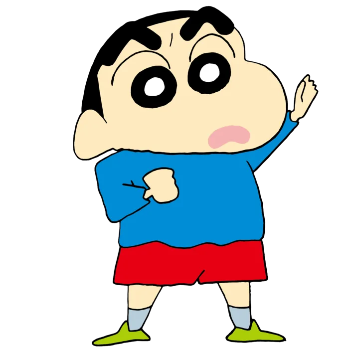 蜡笔小新可爱人物免扣素材