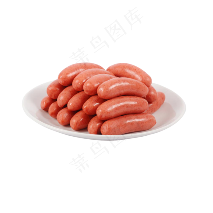 [美食元素]大根的热狗火腿肠设计元素