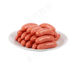 [美食元素]大根的热狗火腿肠设计元素