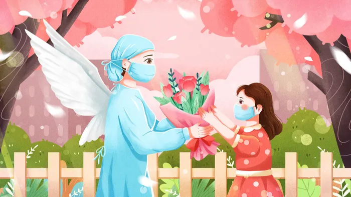 大气妇女节女神女王女生母亲节卡通手绘插图插画海报素材设计模板psd模版下载