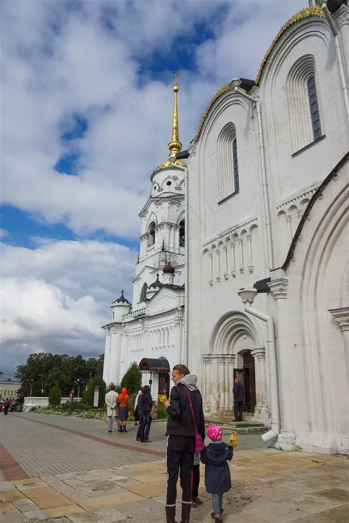 欧洲旅游文化俄罗斯圣母升天大教堂建筑景观