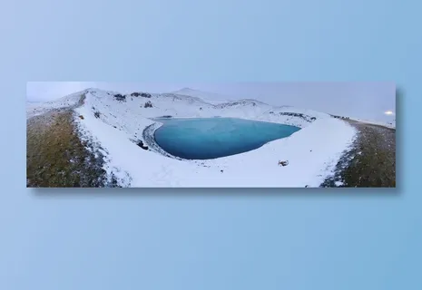 雪山天池风景图片 雪山天池风景图片
