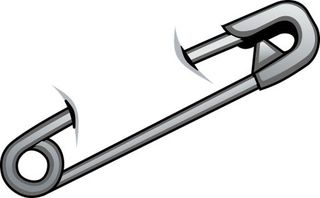 安全别针 PNG免抠