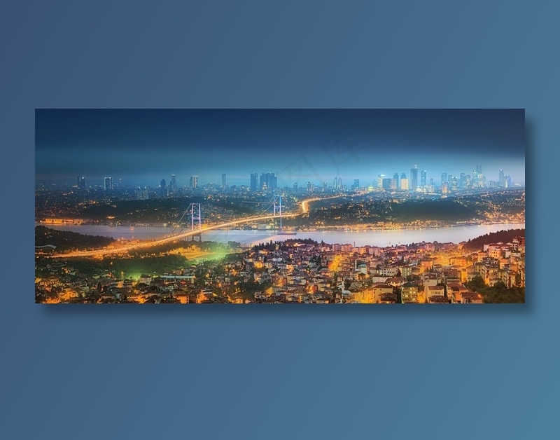 繁华都市城市夜景烟花高清大图
