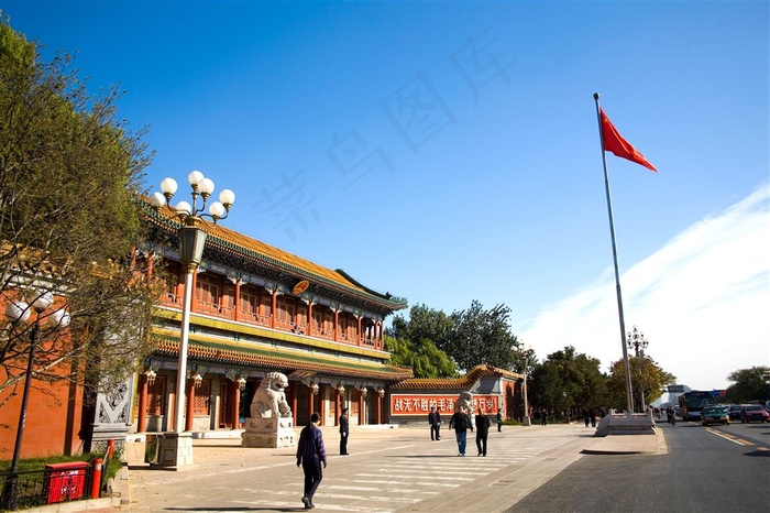 新华门风景北京风景