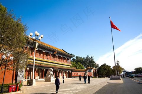 新华门风景北京风景