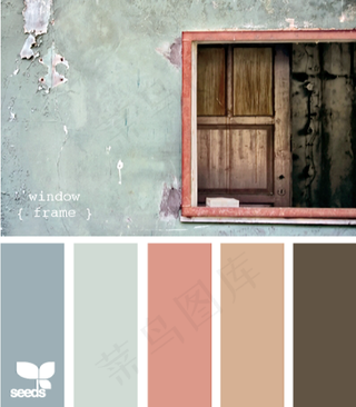 古董配色色卡色彩搭配