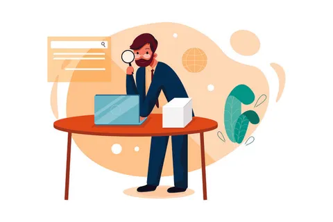 扁平化人物场景办公互联网等距ai矢量设计网页海报UI素材插画