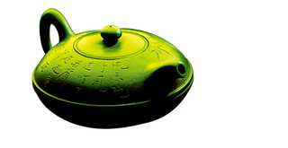 中国古风元素茶壶