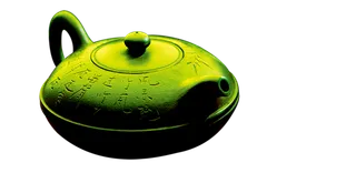 中国古风元素茶壶