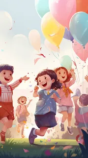 儿童 节日 快乐 热闹 开心