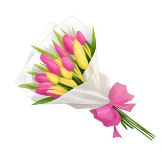 花束手棒花免抠