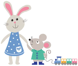 小兔子老鼠