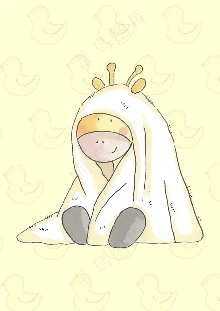 可爱卡通聊天背景图片
