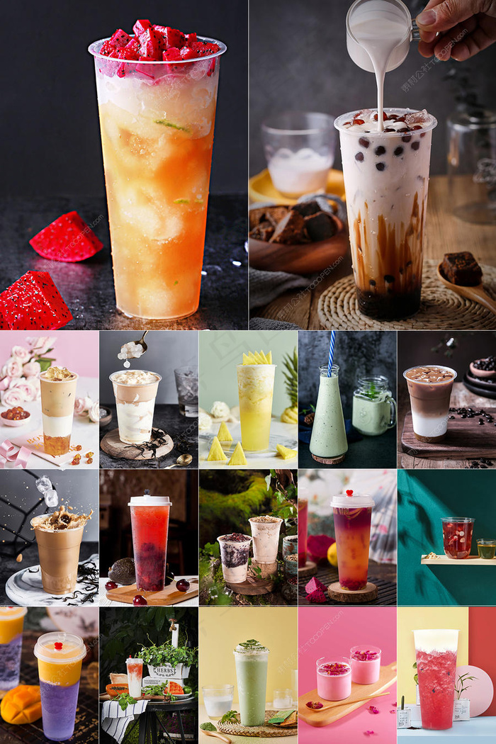 115张奶茶冷饮果汁图片集合