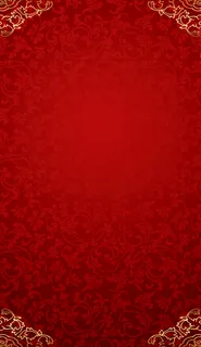 红色花纹吉祥喜庆底纹