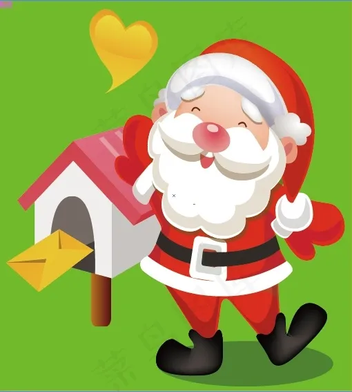 圣诞节素材ai矢量模版下载