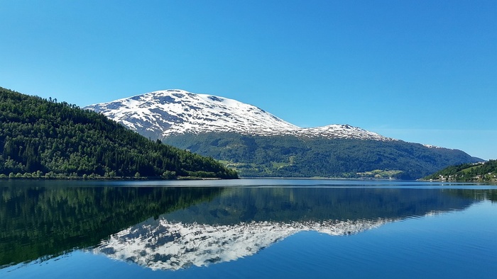 冬天自然背景风景