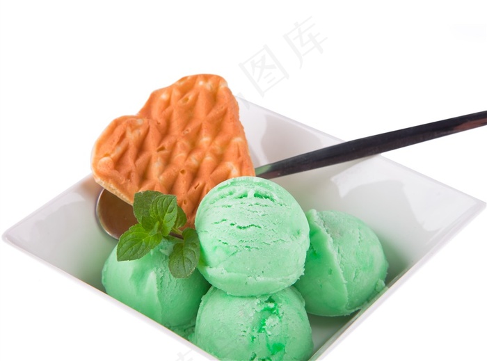 精美冰淇淋美食海报图片