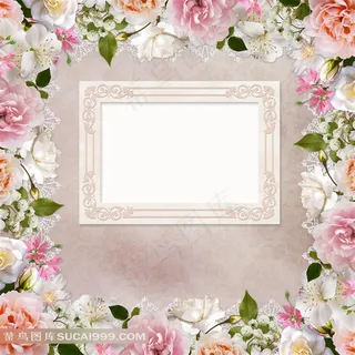 花卉花纹电视背景墙装饰设计素材