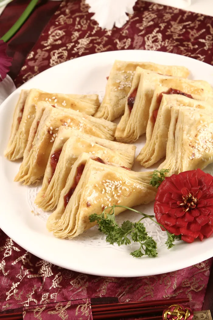 叉烧酥角1