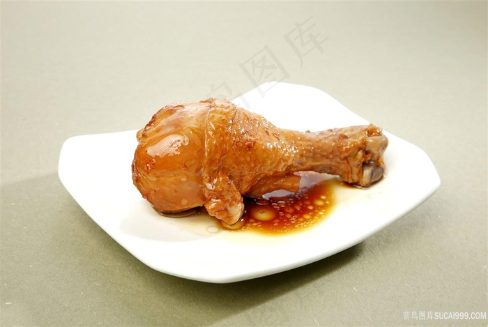 鸡腿美食图片