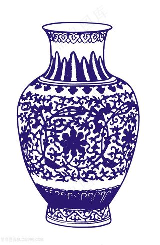 梅花花纹瓷器陶瓷国粹青花瓷中国风图片