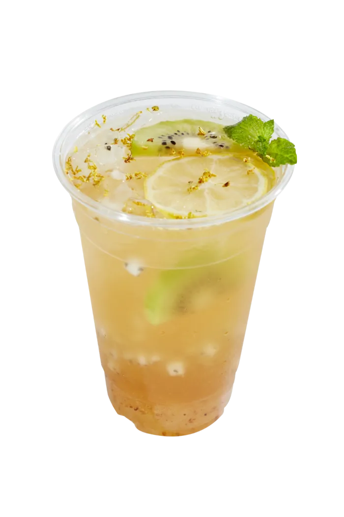 奶茶照片拍摄果汁桂花之谊
