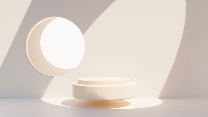 电商产品3D立体背景图主图场景 