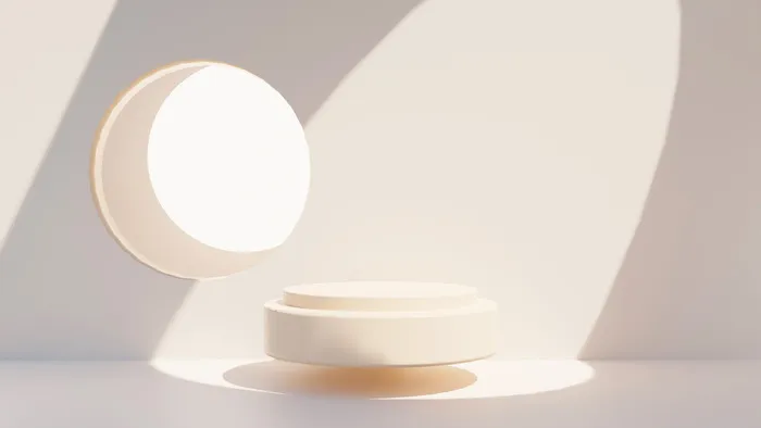 电商产品3D立体背景图主图场景 