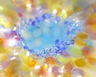 闪光素材清新背景