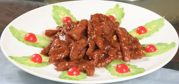 蒜香牛柳