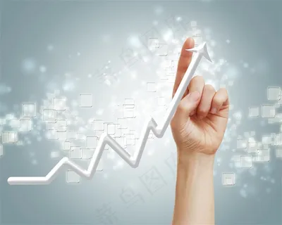 走势图与箭头商务人士高清图职场人物 走势图与箭头商务人士高清图职场人物