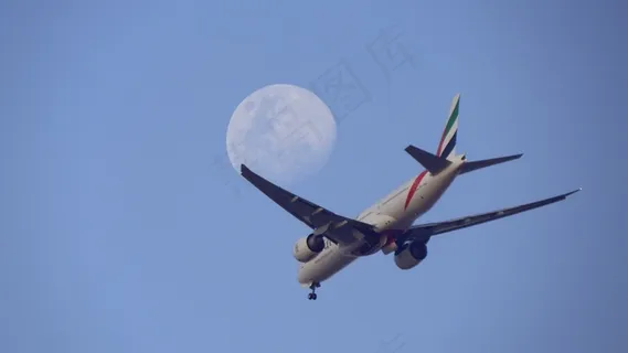 空中飞机高飞图片 空中飞机高飞图片