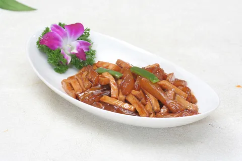 杏鲍菇烧蹄筋
