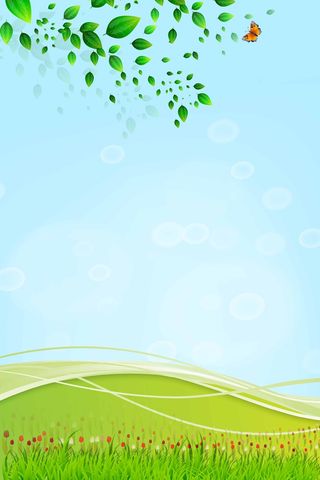 鲜花大气宣传背景素材