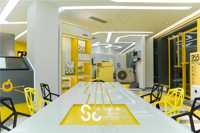 成都素派建材展厅设计-766智能家SI系统 (11)