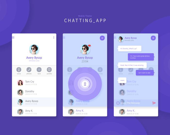 UI多页面包装展示手机APP交互界面样机长图概念PSD设计模板
