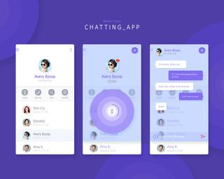 UI多页面包装展示手机APP交互界面样机长图概念PSD设计模板