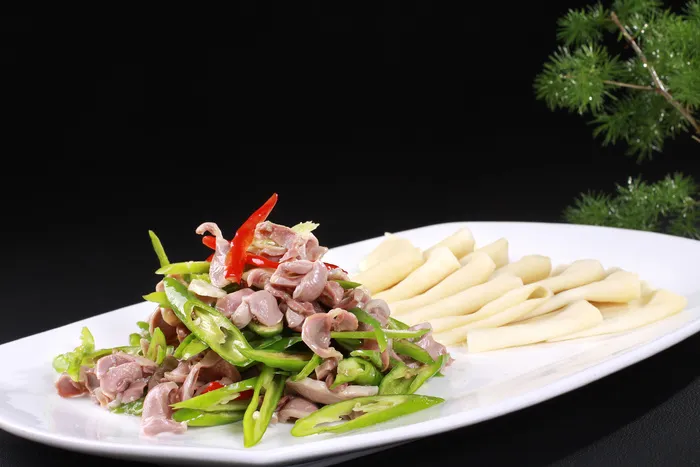 小烙馍卷鸡珍 (2)