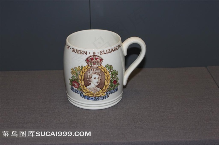 英国皇家国王乔治五世与皇后马克杯