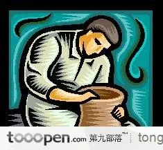 彩色人物版画176张