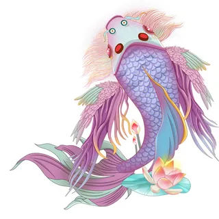手绘山海经上古神兽夫诸凤凰麒麟青龙白虎朱雀玄武插画PSD素材 手绘山海经上古神兽夫诸凤凰麒麟青龙白虎朱雀玄武插画PSD素材