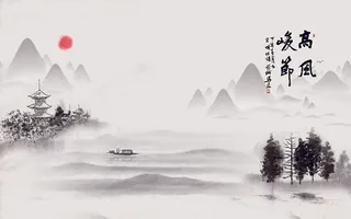 山水中国风
