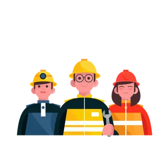 手绘卡通可爱人物艺术字5.1五一劳动节海报节日设计素材PNG免抠图